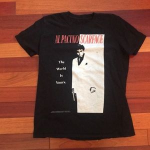Al Pacino Scarface T-shirt Adult Small